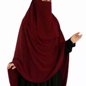 ওরনা ইনস্ট্যান্ট রেডি হিজাব + নিকাব  সেট 11