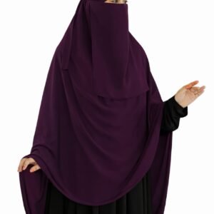 ওরনা ইনস্ট্যান্ট রেডি হিজাব + নিকাব  সেট 12